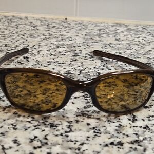 ​Vintage Oakley Fives 2.0 Sunglasses - Rootbeer / Gold Icon - Y2K
